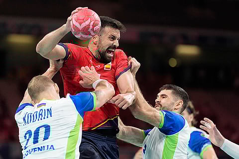 Paris Olympics: Men's handball bronze medal match between Spain and Slovenia